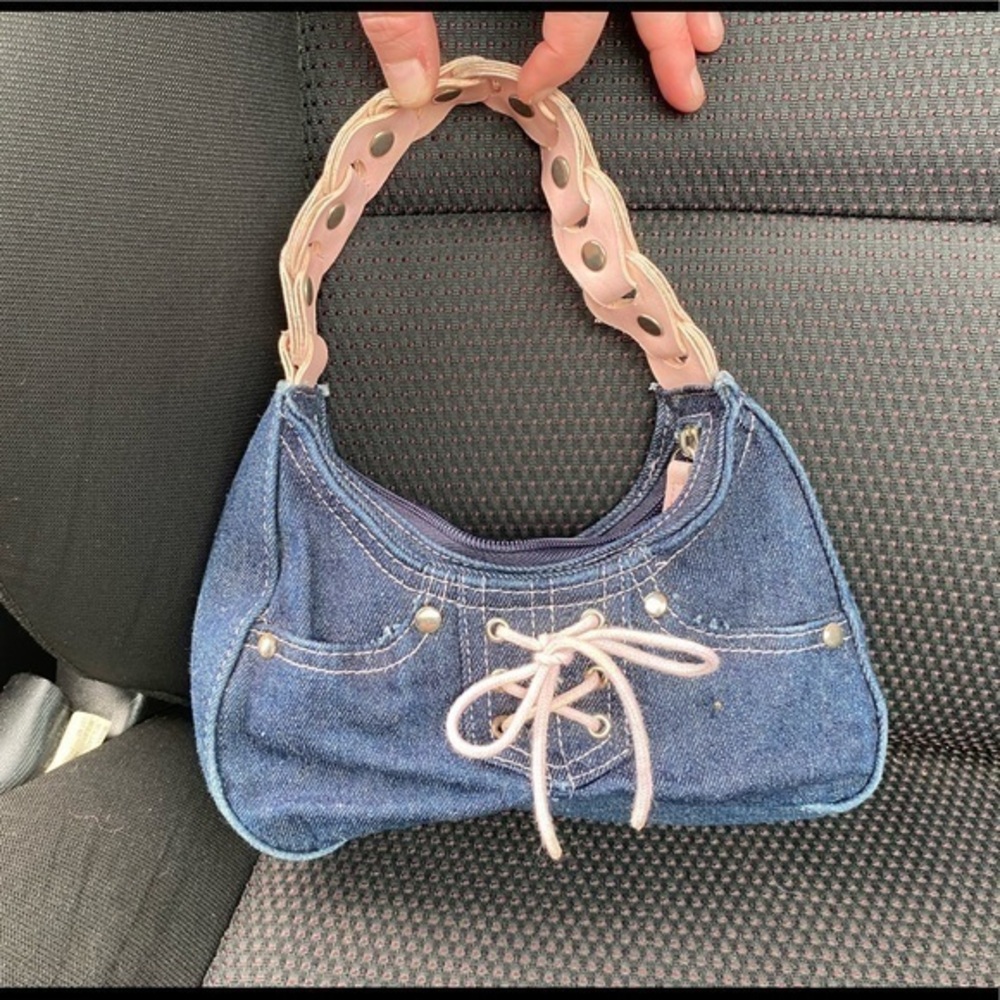 Kids Blue Jean Purse